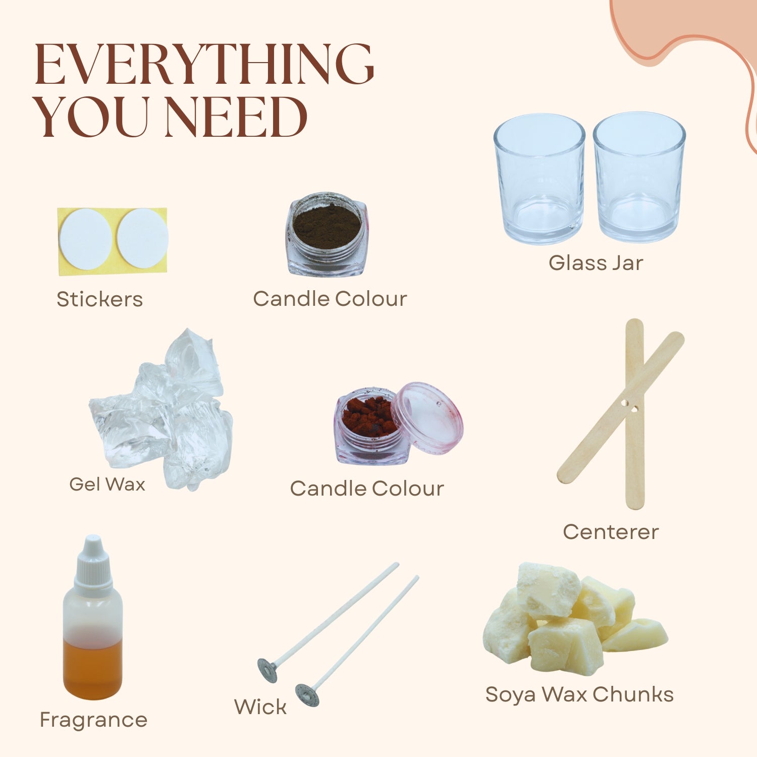 Coffee Candle Making Kit