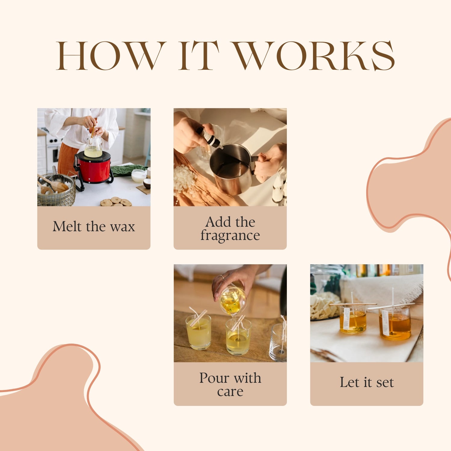 Coffee Candle Making Kit