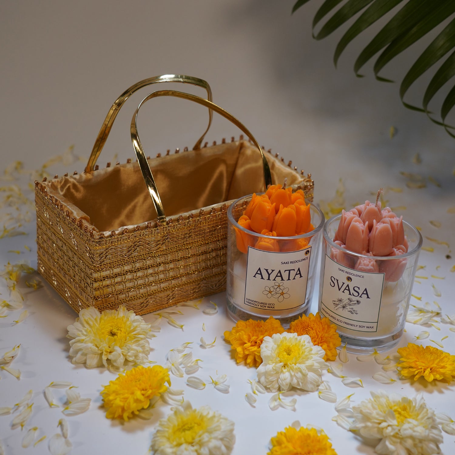 Kshanika - Fleeting, Precious Moment Designer Candle Gift Set