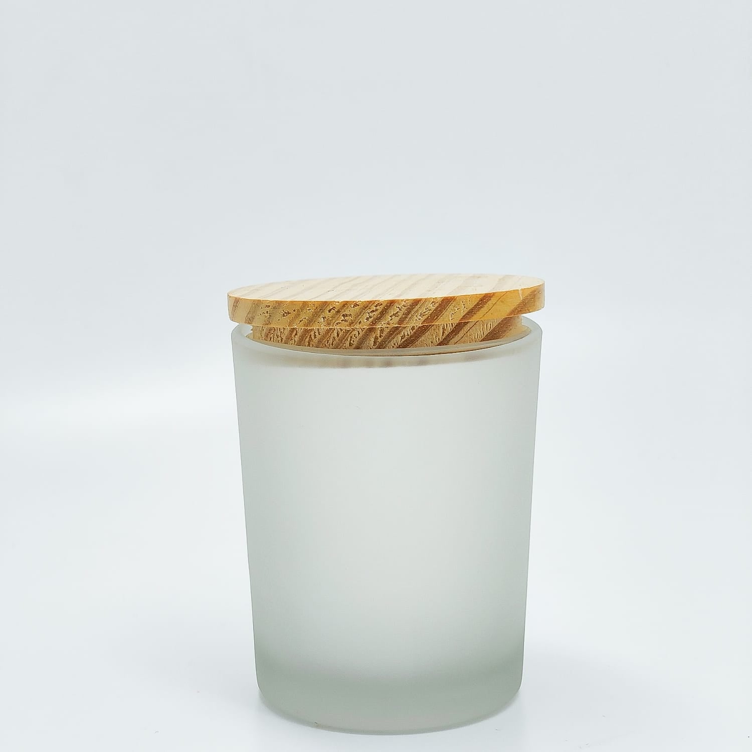 Assorted Frosted Glass Jar