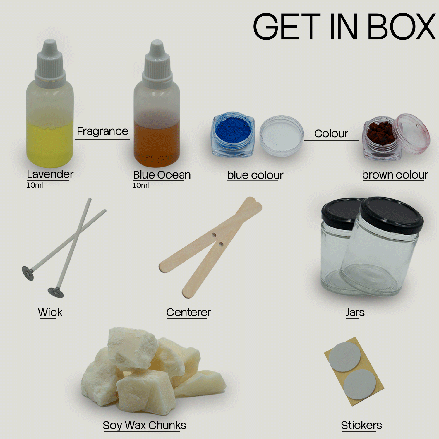 Begginer Candle Making DIY Kit