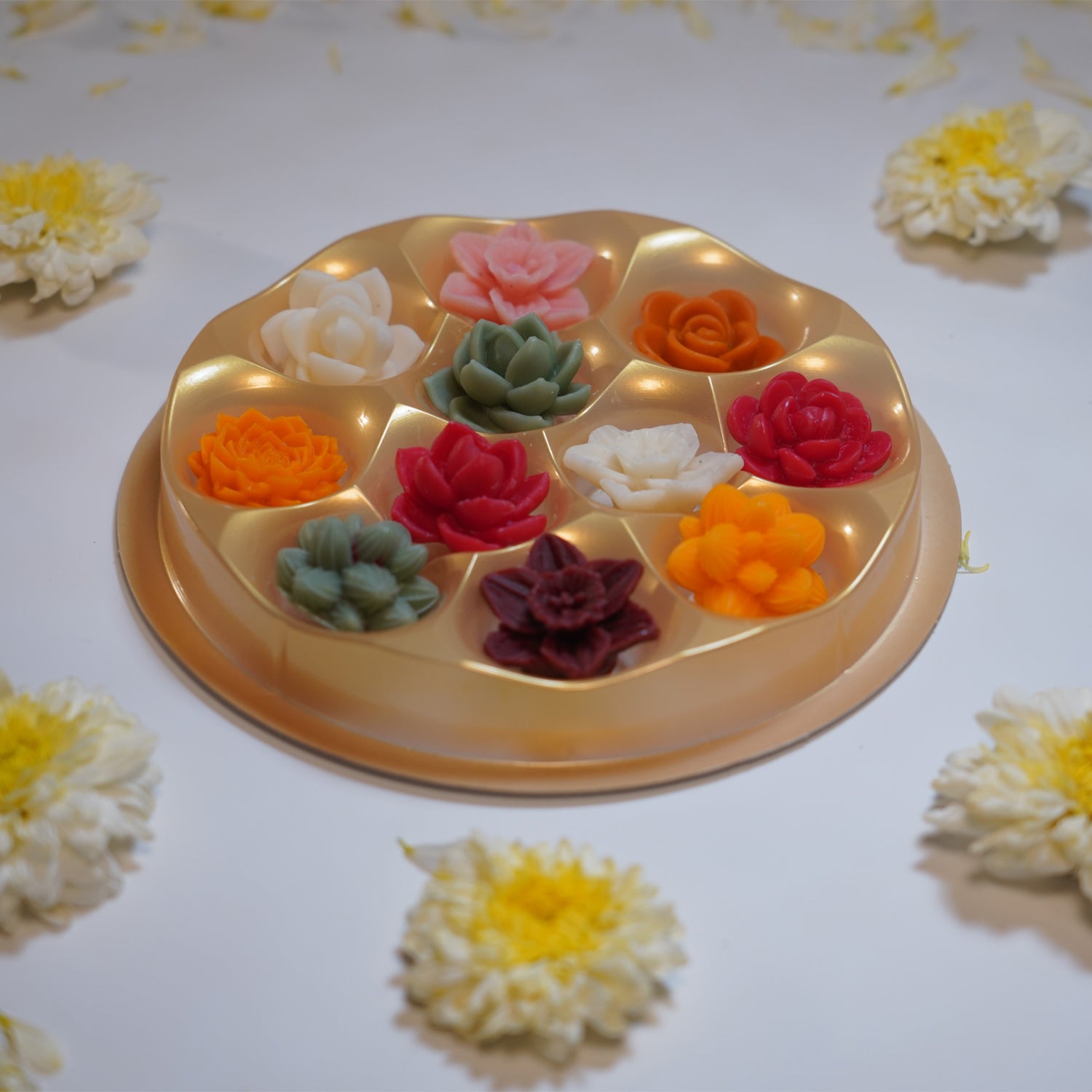 Chitrani – Artistic, Colorful Designer Candle Gift Set