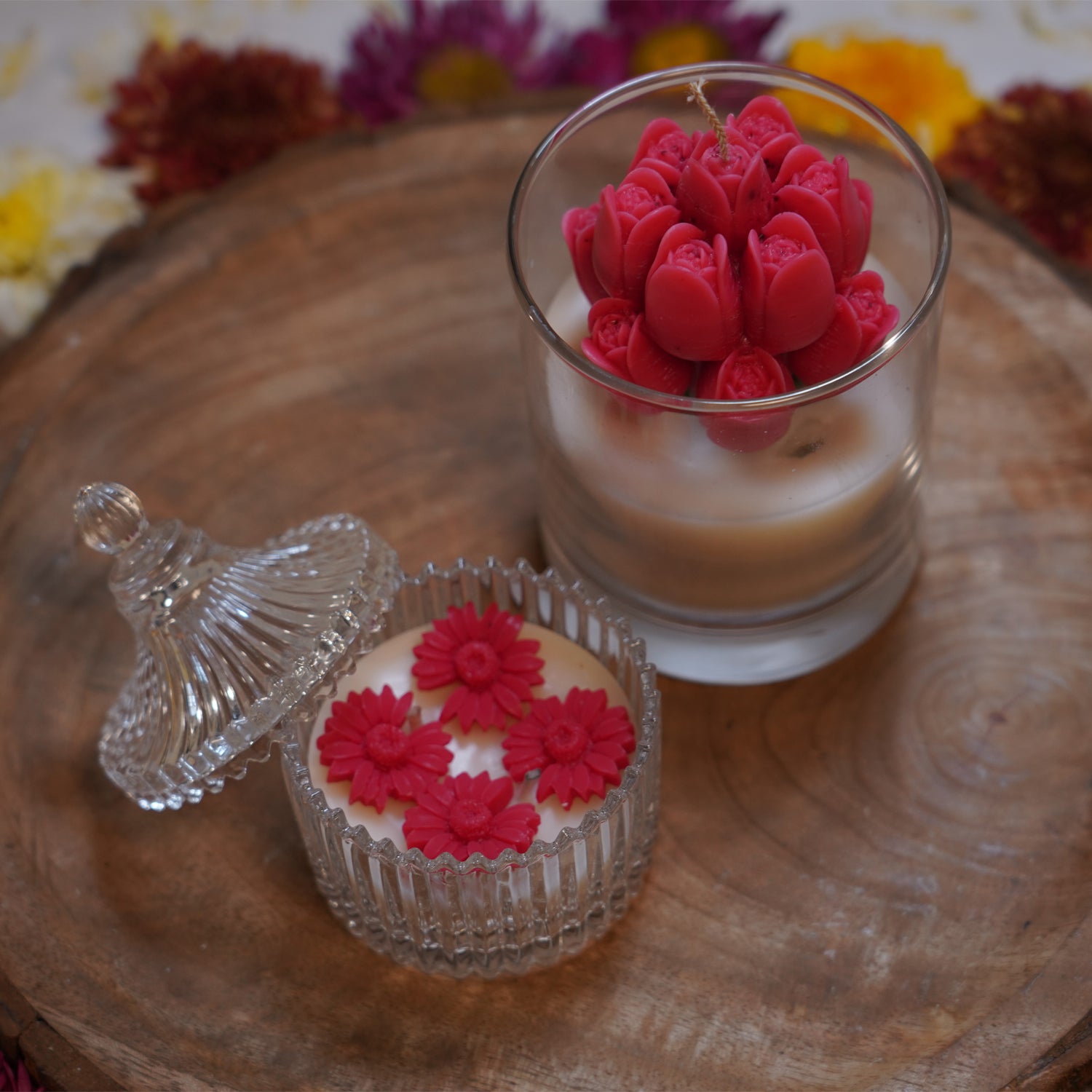 Ojasvi - Full of vigor, luminous Designer Candle Gift Set