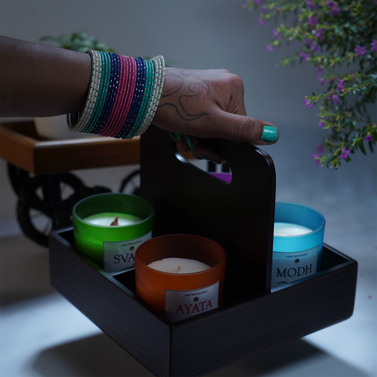 Prerana – Inspiration, Guiding Force Designer Candle Gift Set